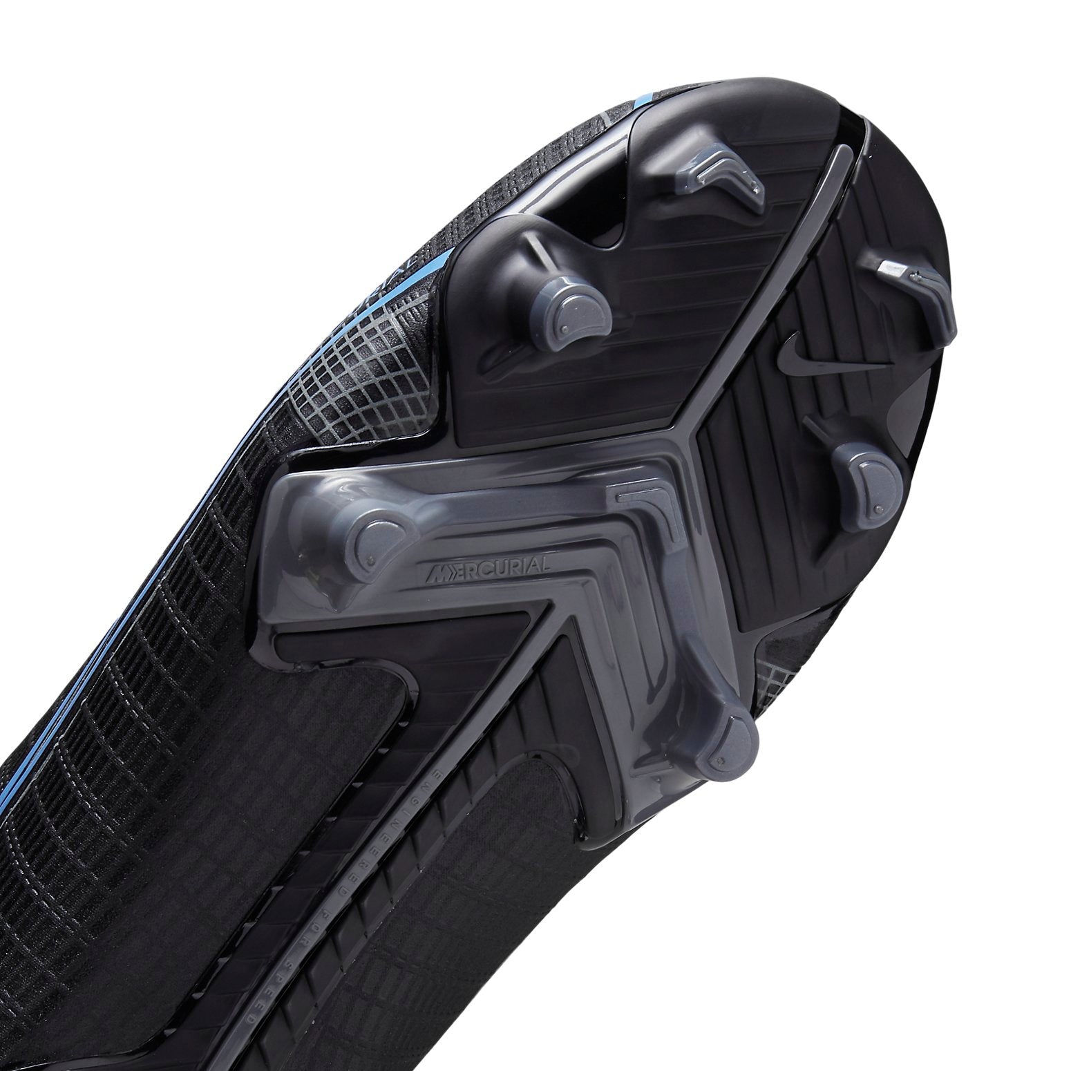 (GS) Nike Mercurial Vapor 14 Academy FG MG 'Black Photo Blue' CV0811-004