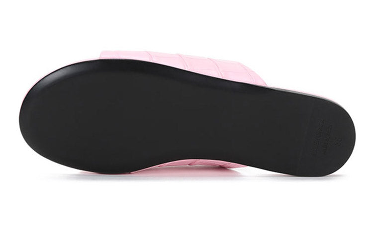 (WMNS) Balenciaga BB Cosy Mules 'Pink Black' 629537WA9D35681