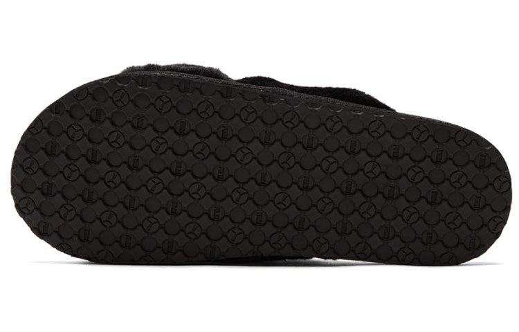 (WMNS) PUMA Fluff X Strap Slide 'Black' 384936-01