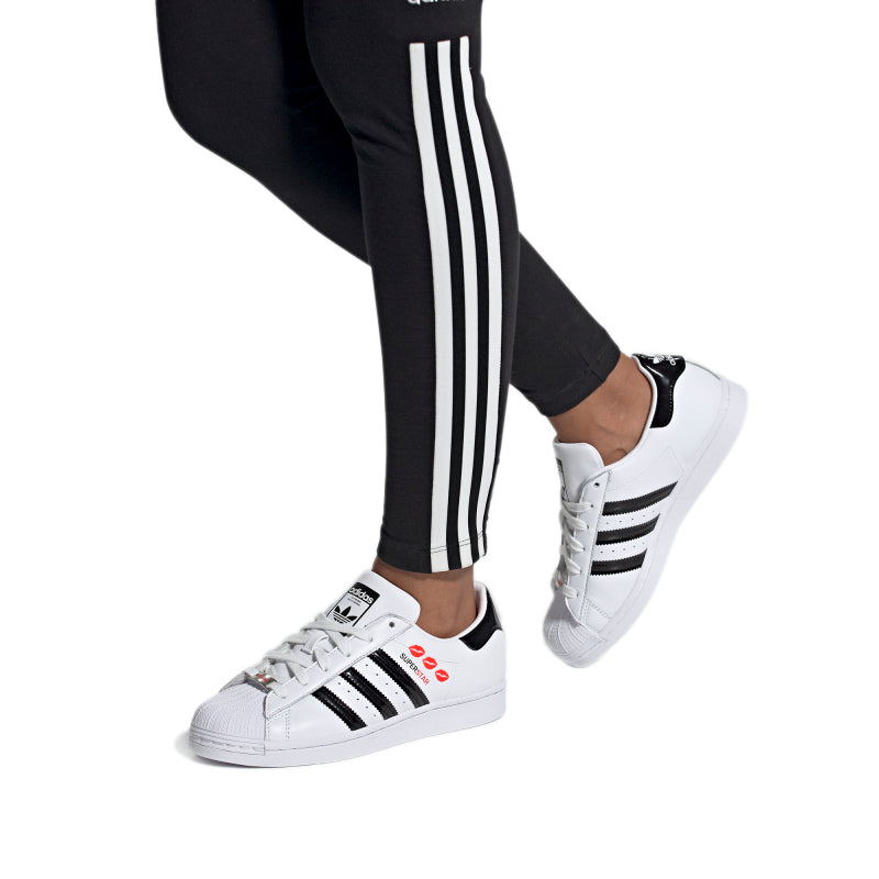 (WMNS) adidas originals Superstar 'White Black' FY0258
