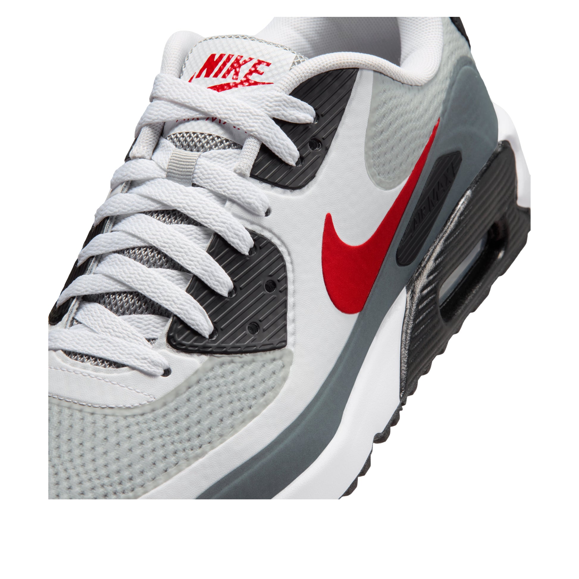 Nike Air Max 90 Golf 'White Grey Fire Red' HV9305-105