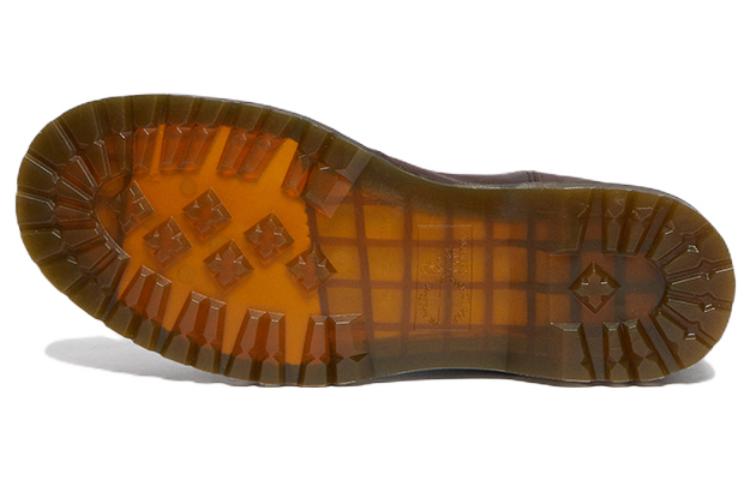 Dr. Martens 2976 Waxed Full Grain Leather Chelsea Boots 'Chestnut' 30676294