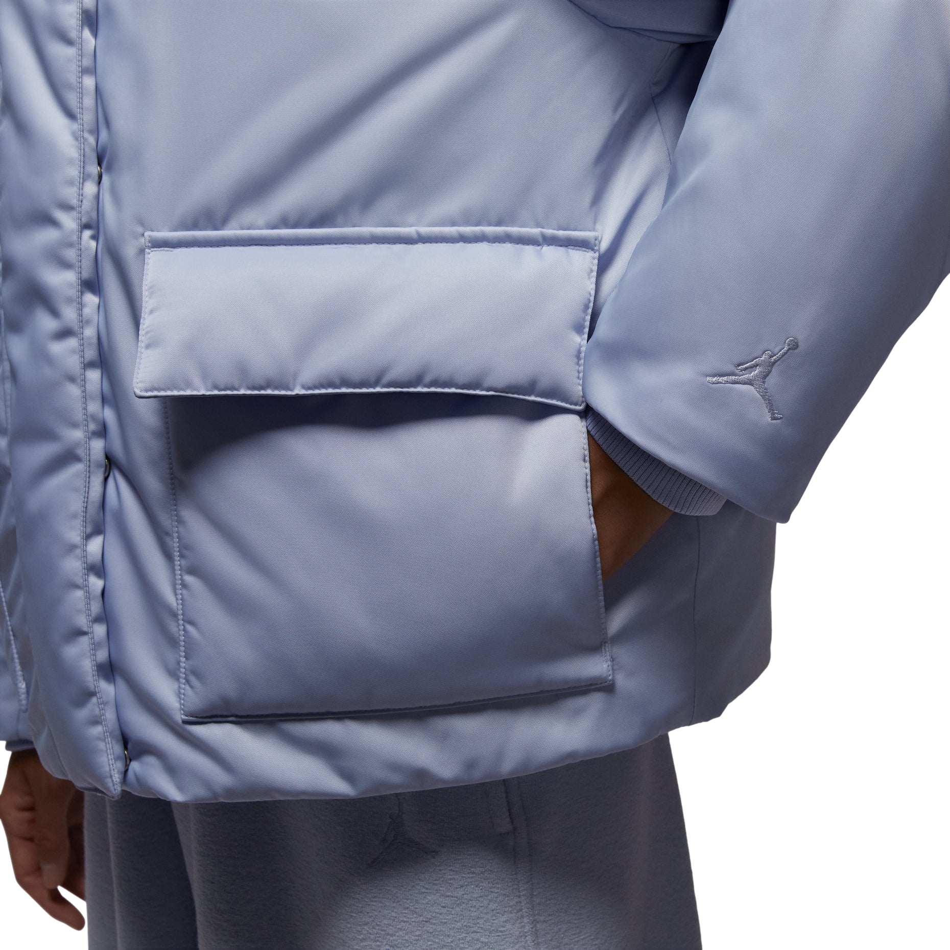 (WMNS) Air Jordan Flight Therma-Fit Down Jacket 'Ghost' HV0361-057