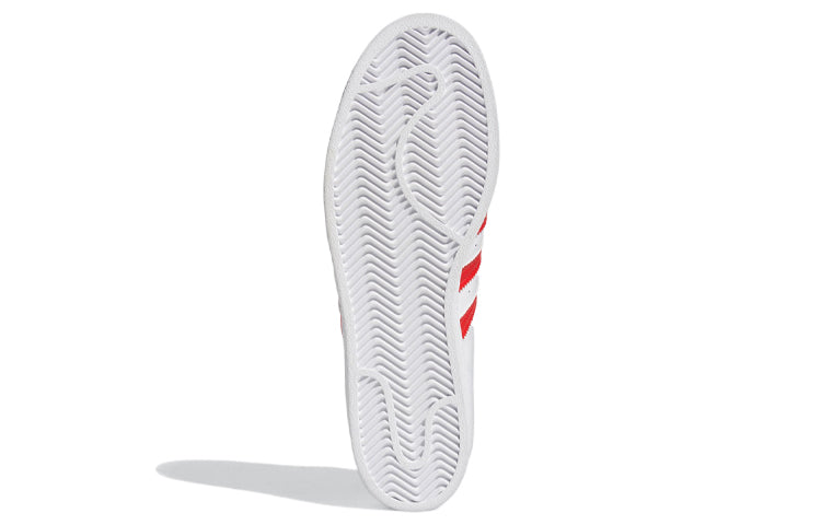 adidas Superstar 'Cloud White Vivid Red' GZ3741