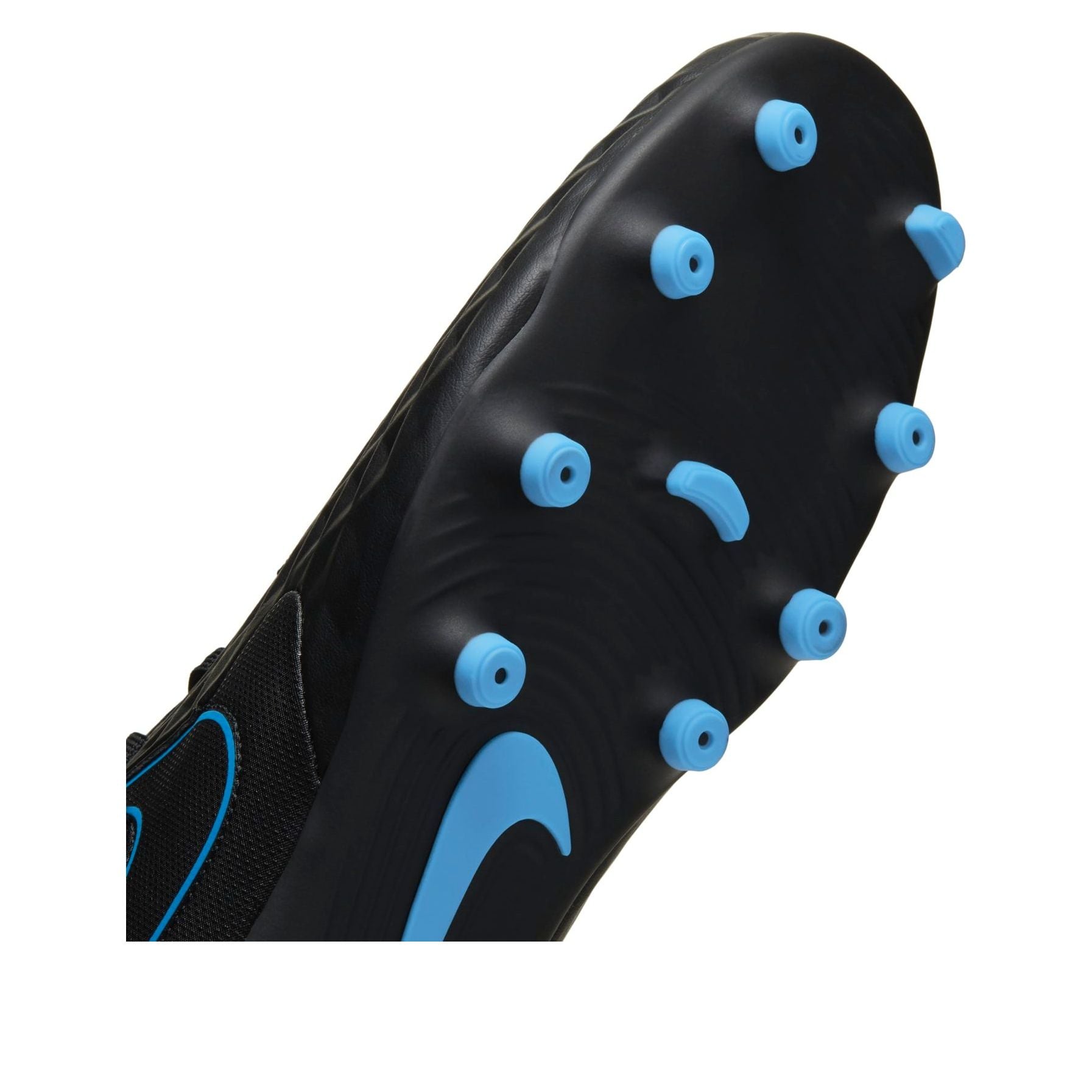 Nike Tiempo Legend 8 Club FG MG 'Black Light Photo Blue' AT6107-090