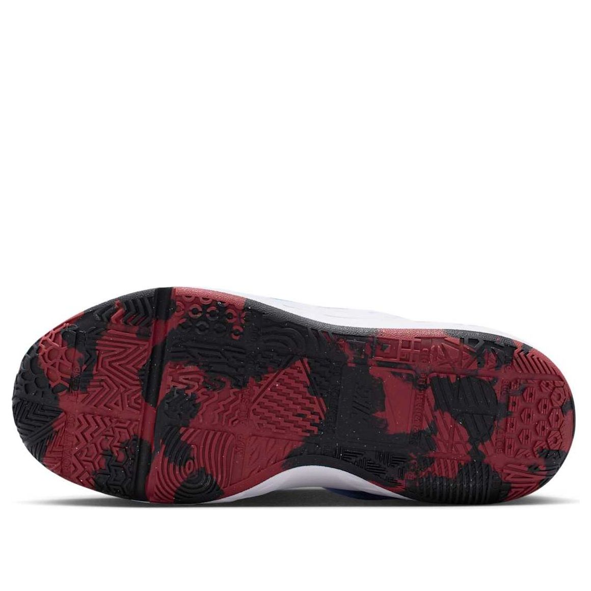 (GS) Nike Team Hustle D12 'University Blue Team Red' HF6279-102