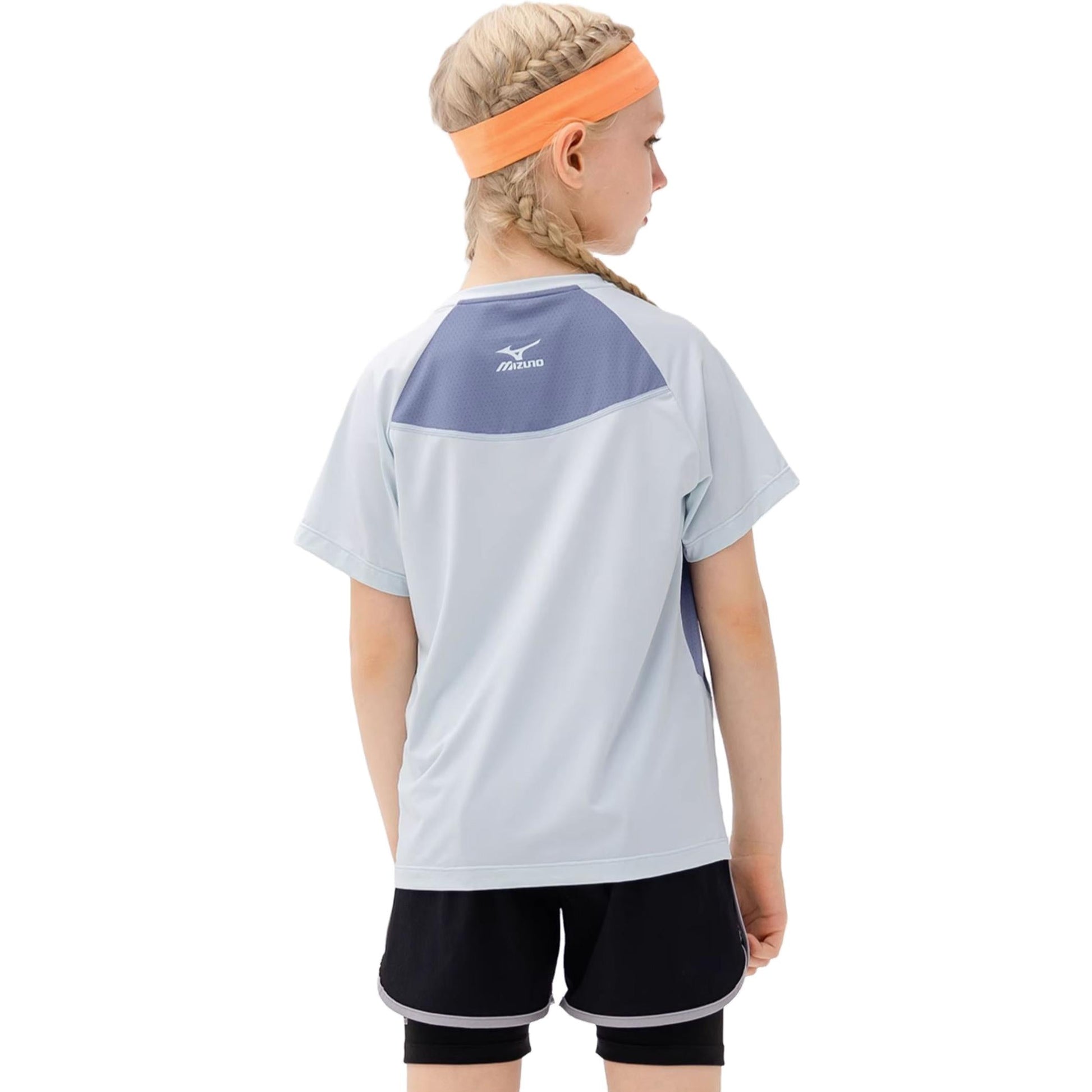 (GS) Mizuno Casual T-shirt 'Blue' T1239