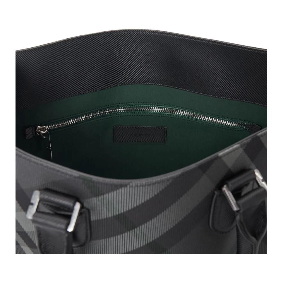 Burberry 25 Check Tote Shoulder Bag 'Black' 8111253