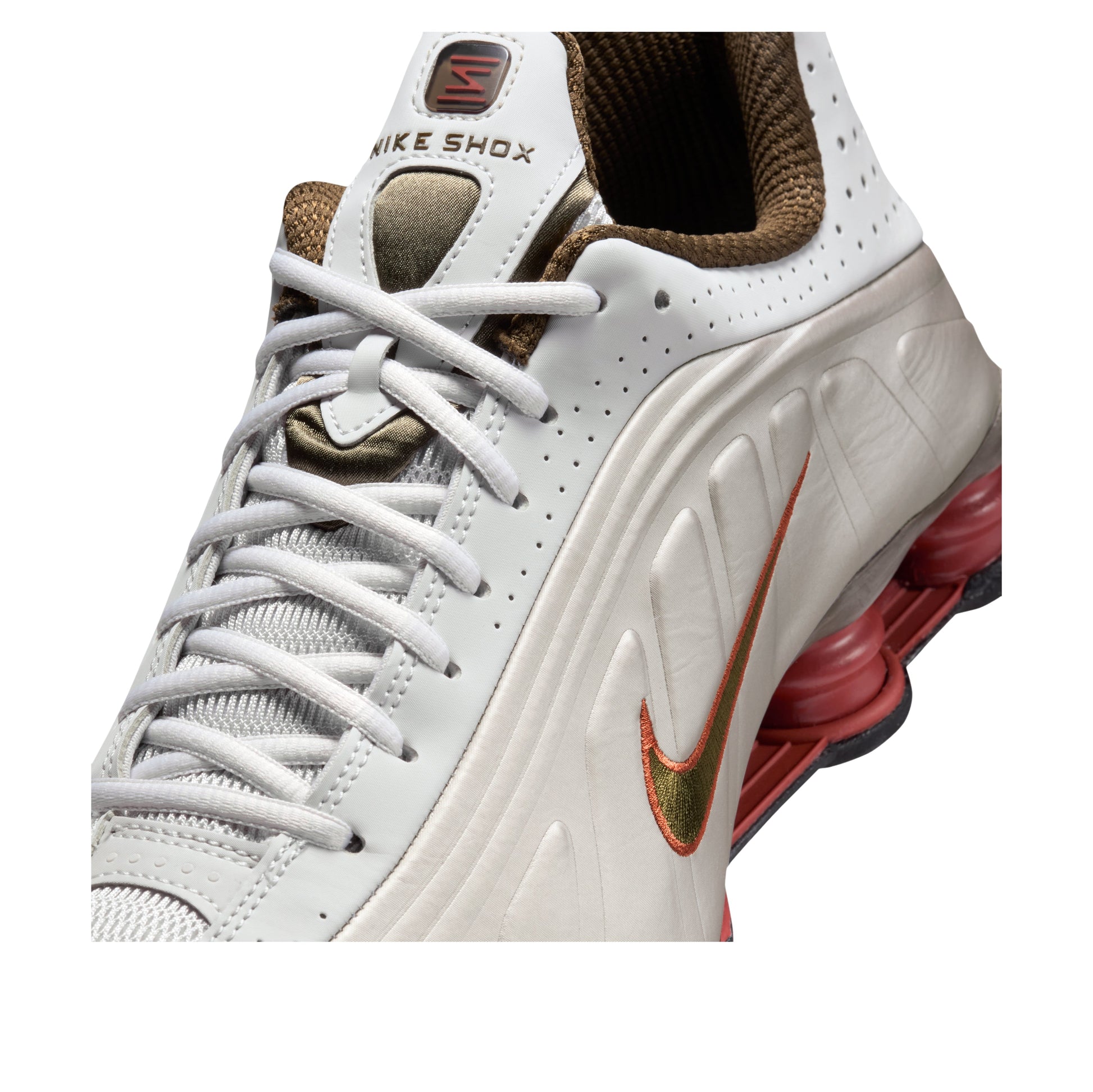 Nike Shox R4 'White Red Grey' HQ1988-010
