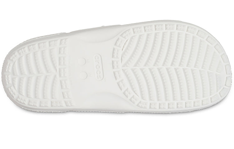 Crocs Classic Clog Cozy Unisex White Multi-Color Slippers 'White' 207856-94S