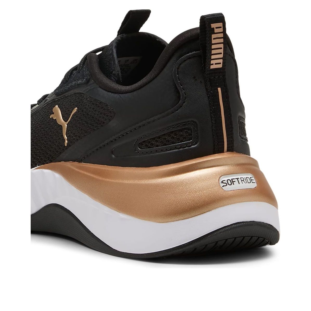 (WMNS) PUMA Softride Serra 'Black Gold' 311208-01