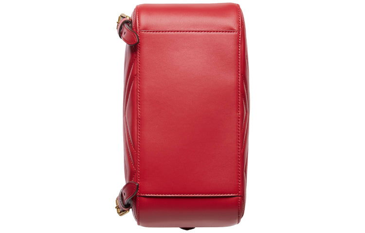 (WMNS) Gucci GG Marmont Series Leather Backpack Red 476671-DTDHD-6433