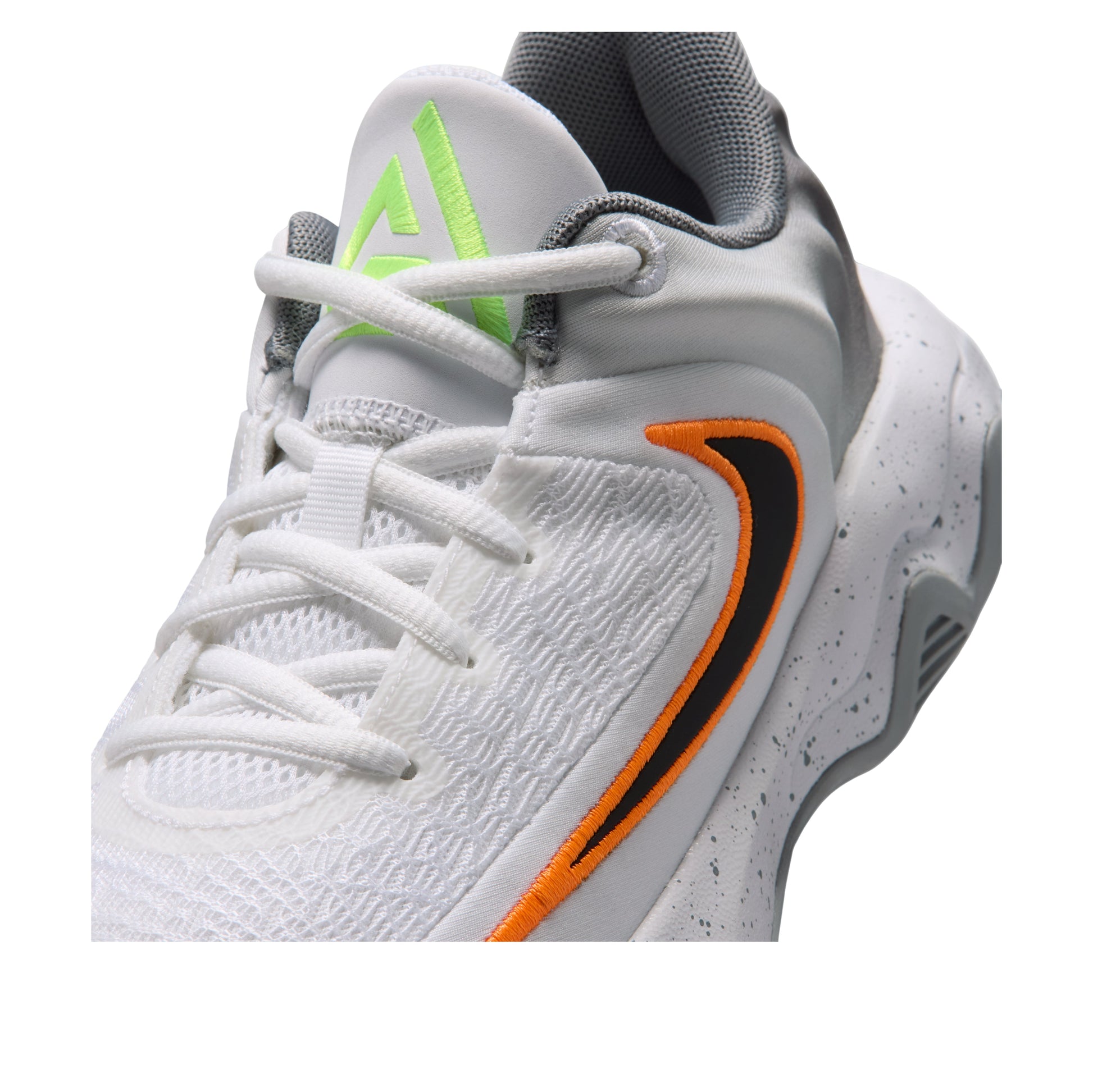 (GS) Nike Giannis Immortality 4 'White Volt Wolf Grey Black' IH7664-101