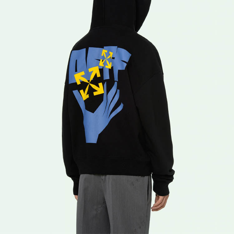 Men's Off-White SS21 Alphabet Printing Black OMBB037R21FLE0031040