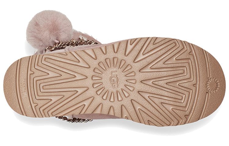 (WMNS) UGG Classic Charm Mini Stay Warm Fleece Lined Pink 1112493-DUS