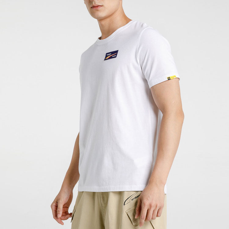 PUMA x Randomevent Tee 'White Black Yellow' 598068-02