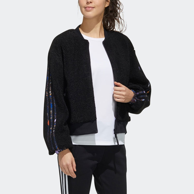 (WMNS) adidas CNY Mic Bomber Series Double Sided Aviator Jacket GG0770