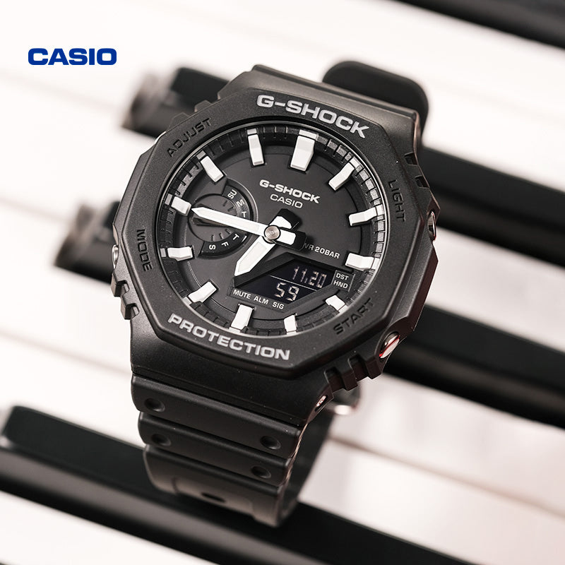 CASIO G-Shock Analog-Digital 'Black' GA-2100-1APR