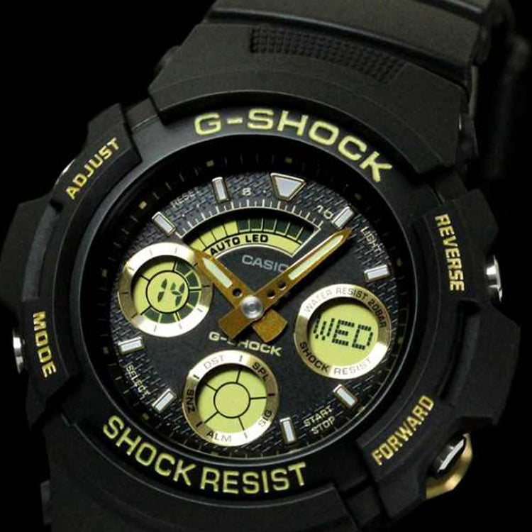 CASIO G-Shock Analog-Digital 'Black' AW-591GBX-1A9FS