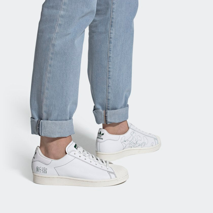 adidas Superstar Pure 'Embroidered Katakana - Chalk White' FV2835