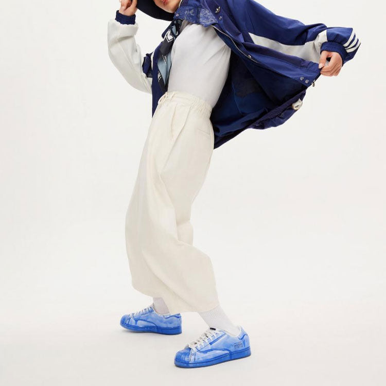 adidas originals Series Reversible Sports Jacket Couple Style Blue HH9962