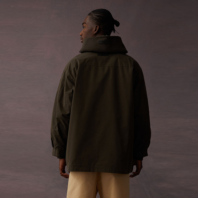 Fear of God Essentials Drop2 SS23 LS Barn Jacket 'Off-Black' 202BT224190F