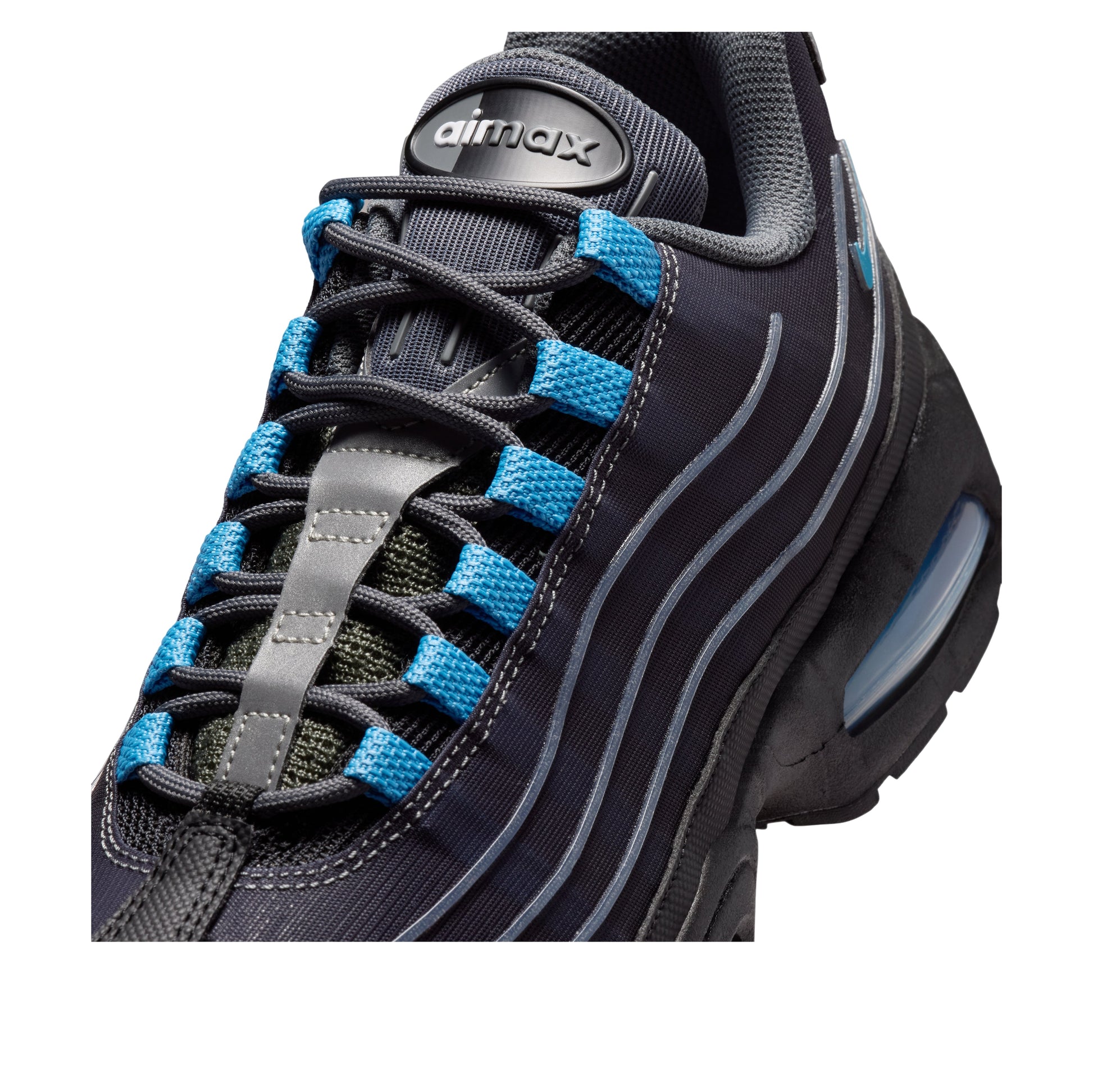 Nike Air Max 95 Big Bubble 'Black Iron Grey University Blue' IH7853-002