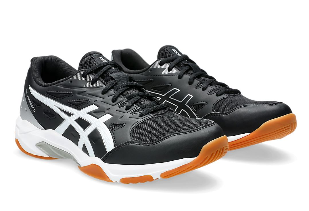 ASICS Gel-Rocket 11 Wide 'Black Pure Silver' 1073A066-002