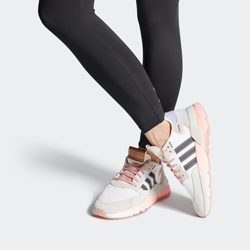 (WMNS) adidas originals Nite Jogger 'White Brown Pink' FV8431