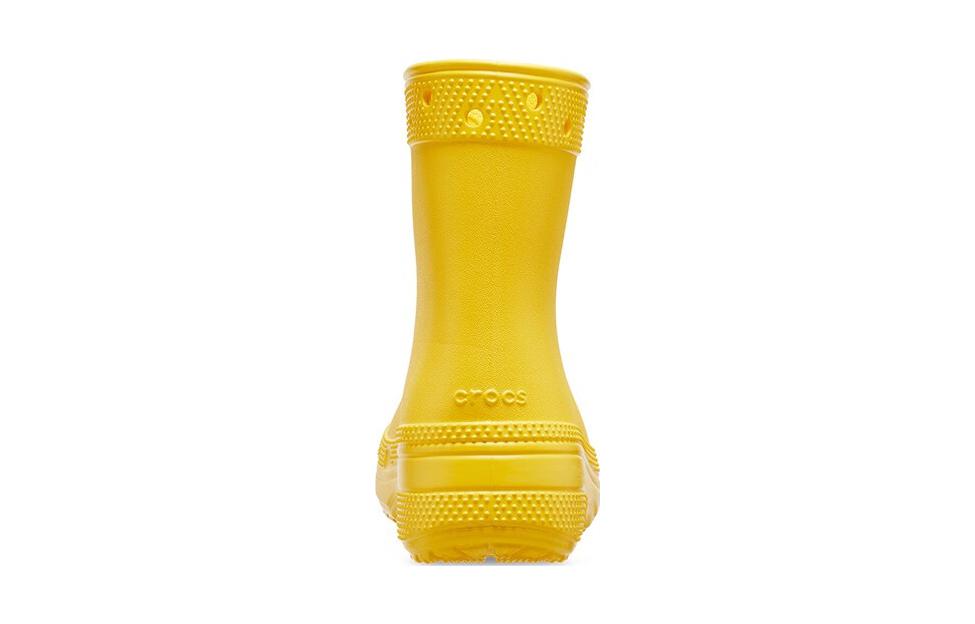 (GS) Crocs Wellington Boots Classic Boots 'Yellow' 208544-75Y