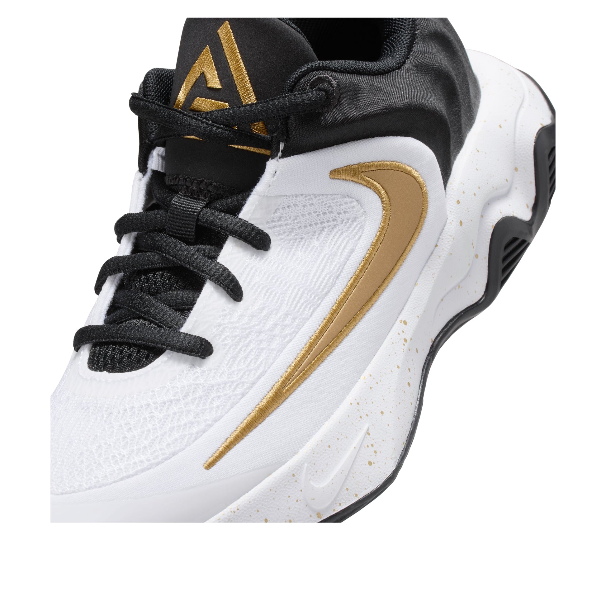 (GS) Nike Giannis Immortality 4 'Black White Gold' IH7664-003