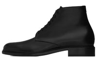 SAINT LAURENT Army Lace-up Ankle Boots