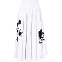 PRADA Casual Long Skirts Women's White