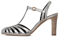 CELINE Claude Roman Sandals Women's Silver