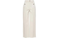 MIU MIU SS23 Jeans Women's Ecru