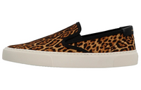 SAINT LAURENT Low Top Stylish Skateboarding Shoes Men's Brown