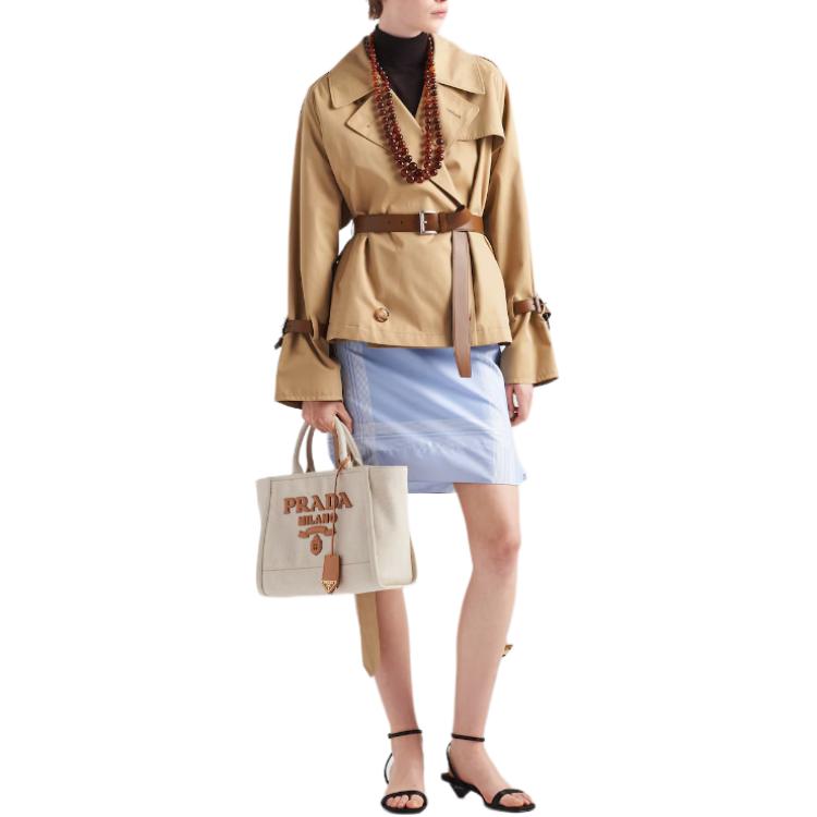 PRADA Belted Trench Jacket