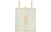 SAINT LAURENT Polymethyl Methacrylate Box Bag, Crossbody Bag, Shoulder Bag Women's