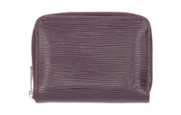 LOUIS VUITTON Zippy Epi Leather Coin Purses Wallets Women's Violet