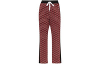 MIU MIU Knitted Sweatpants Women's Red