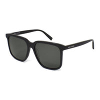 SAINT LAURENT Plastic Oval Sunglasses Men's Black