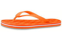 LOUIS VUITTON Molitor Damier Flip Flops Men's Orange