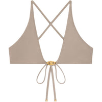 CELINE Triomphe Triangle Top In Matte Jersey