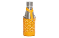 GOYARD YONNE Canvas With Leather Water Bottle Bag Crossbody Bag Small Size Unisex Yellow
