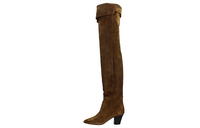 SAINT LAURENT Knee high Boots Women's Brown