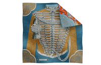 HERMES Silk Scarves Women's Multicolor