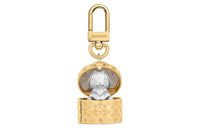 LOUIS VUITTON Metal Keychains Women's Gold/Silver