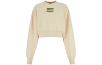 MIU MIU Sweatshirt Women's Ecru