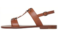 CELINE Strap Sandals Men's Brown