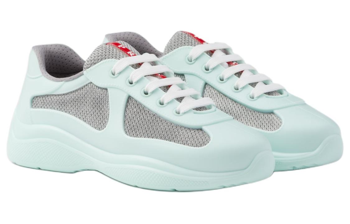 PRADA America's Cup Panelled Sneakers